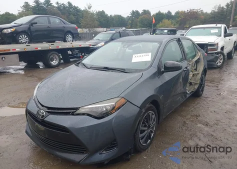 2017 Toyota Corolla Le z USA, uszkodzony, nr VIN 2T1BURHE4HC912715